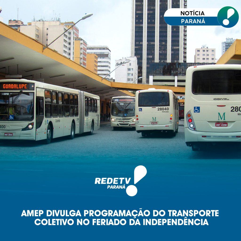 Amep divulga programação do transporte coletivo no feriado da Independência