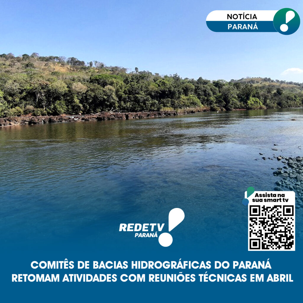 Comitês de Bacias Hidrográficas do Paraná retomam atividades com reuniões técnicas em abril