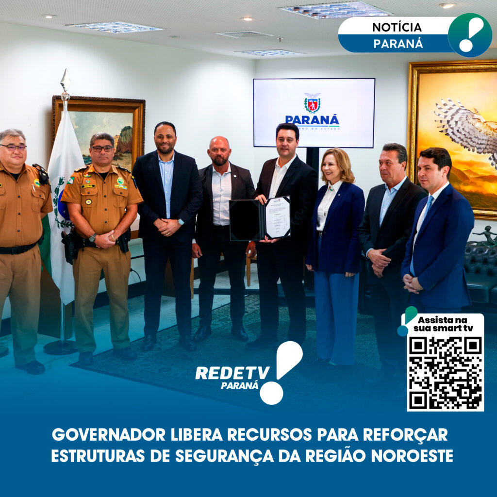 Governador libera recursos para reforçar estrutura de segurança da região Noroeste.