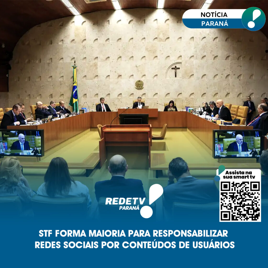 STF FORMA MAIORIA PARA RESPONSABILIZAR REDES SOCIAIS POR CONTEÚDO DE USUÁRIOS
