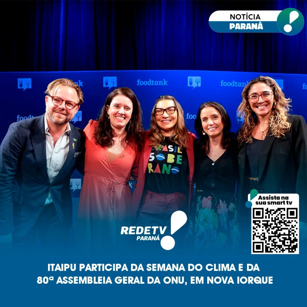 ITAIPU PARTICIPA DA SEMANA DO CLIMA E DA 80 ASSEMBLEIA GERAL DA ONU, EM NOVA IORQUE